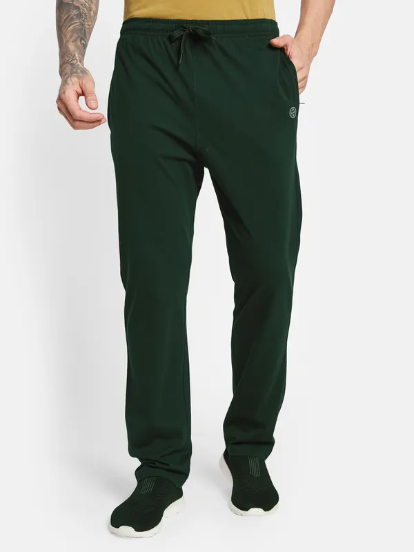 Octave Men Cotton Mid Rise Track Pants