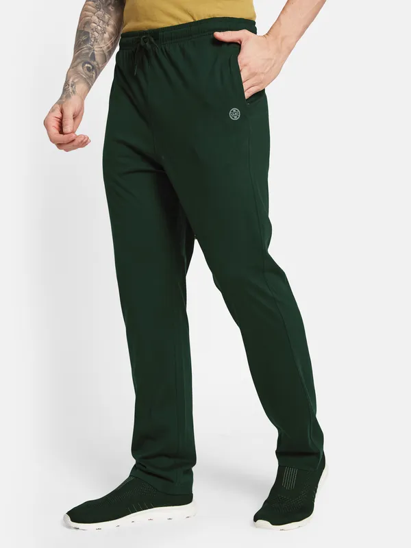 Octave Men Cotton Mid Rise Track Pants