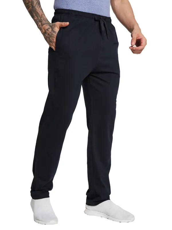 Octave Men Cotton Mid Rise Track Pants