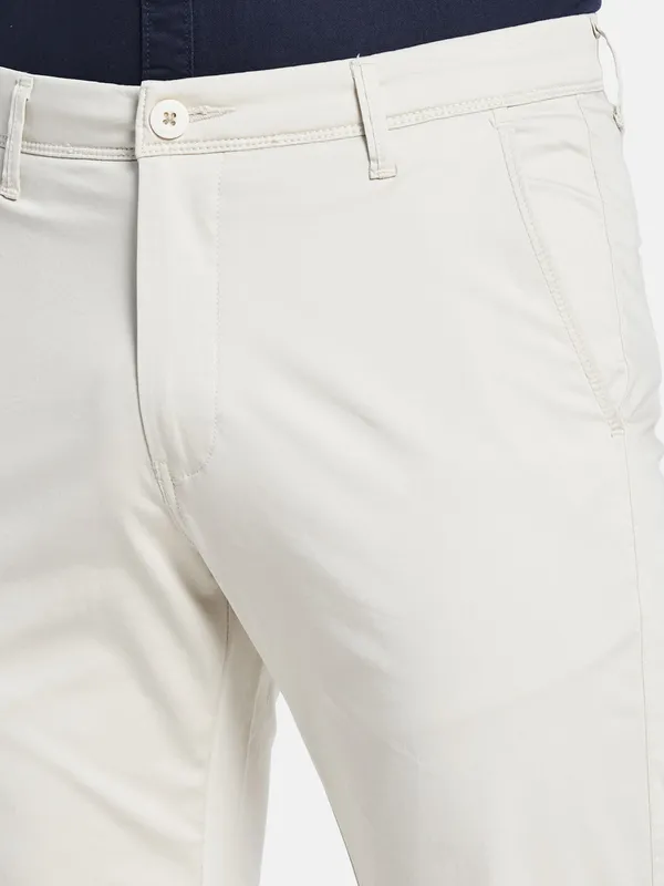 Men OFF White Chinos Trousers