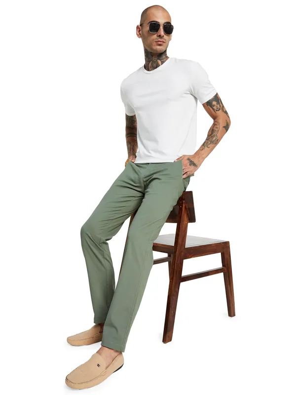 Octave Tailored Cotton Chinos Trousers