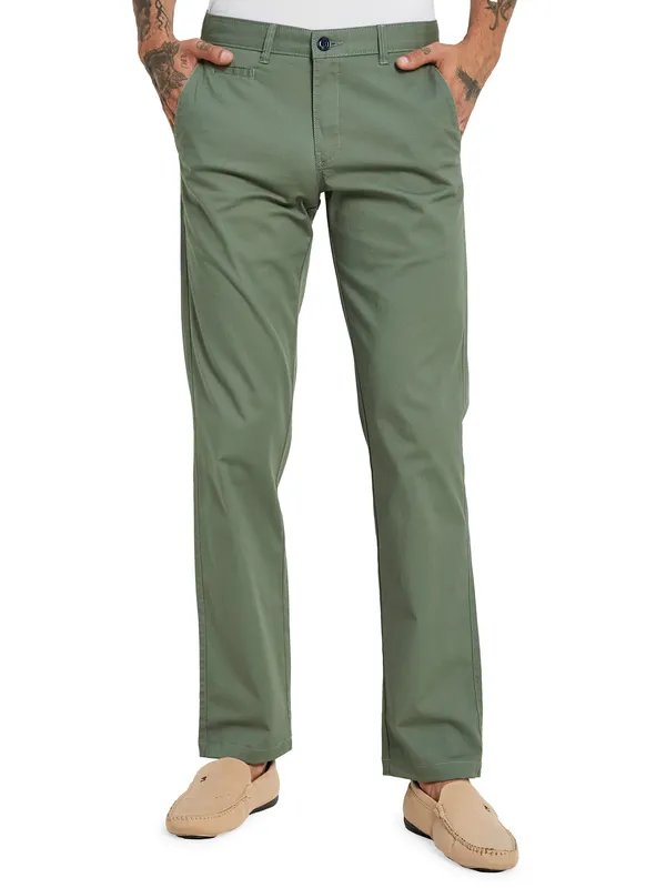 Octave Tailored Cotton Chinos Trousers