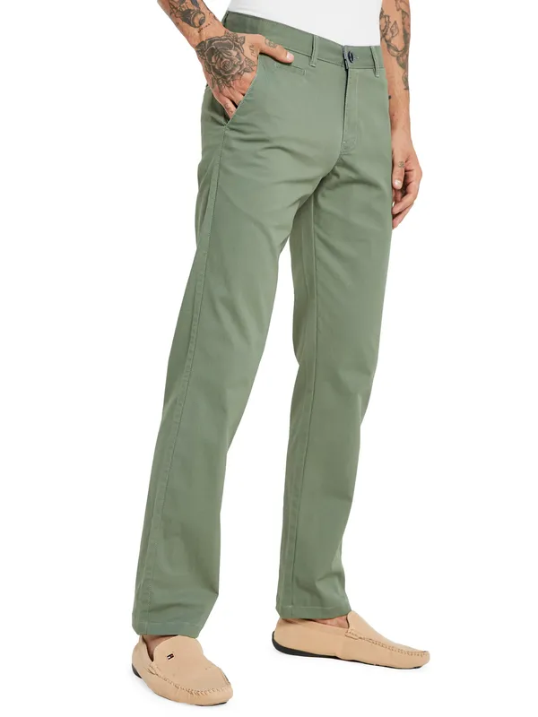 Octave Tailored Cotton Chinos Trousers