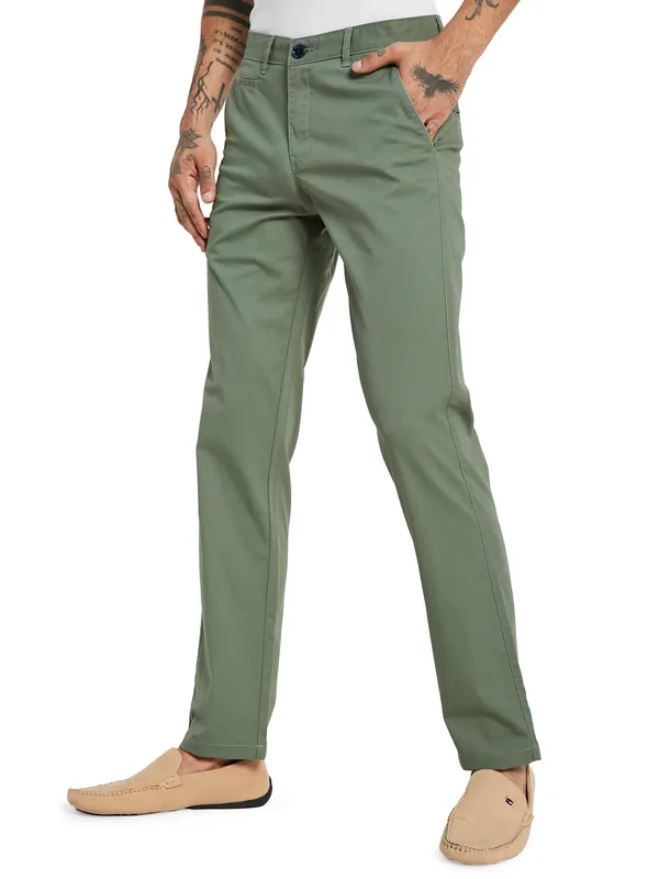 Octave Tailored Cotton Chinos Trousers