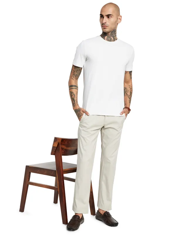 Octave Tailored Cotton Chinos Trousers