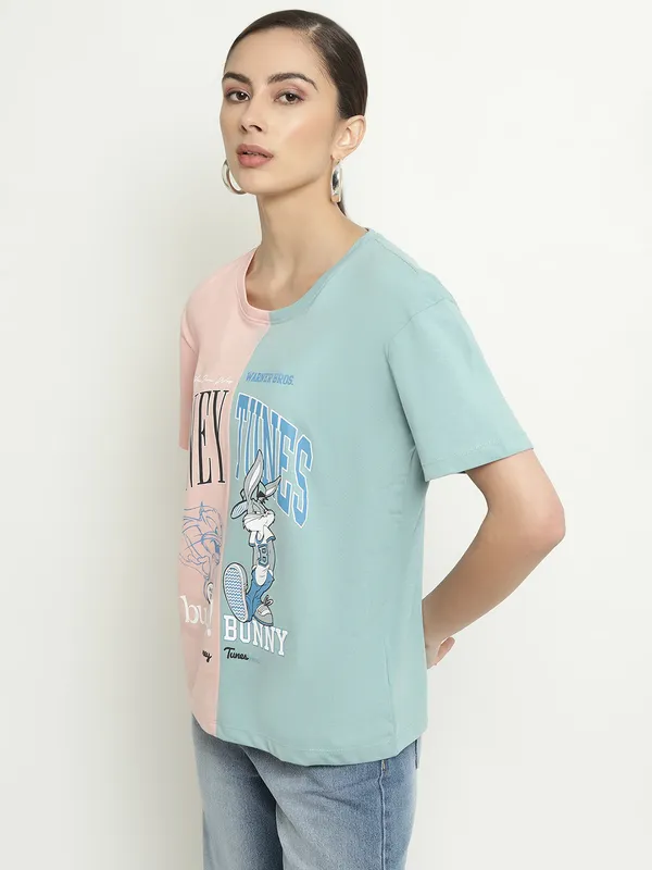 METTLE Looney Tunes Printed Cotton T-shirt