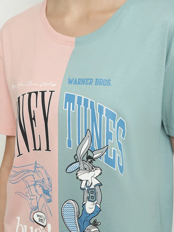 METTLE Looney Tunes Printed Cotton T-shirt