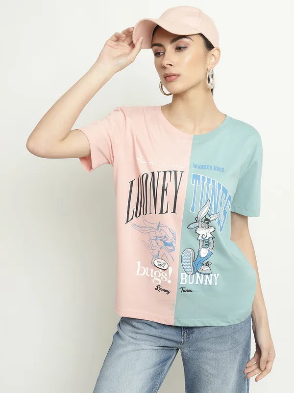 METTLE Looney Tunes Printed Cotton T-shirt