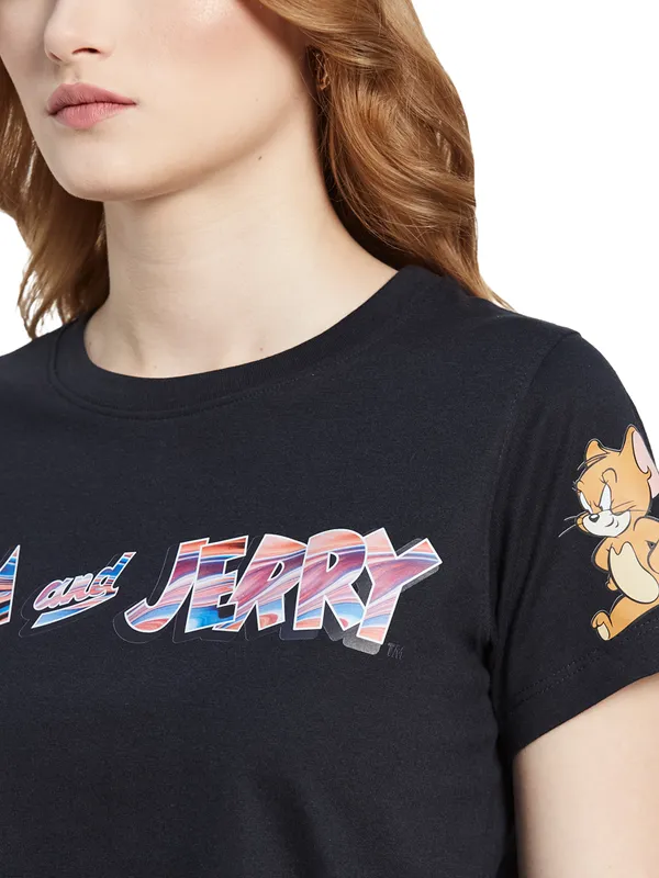 Warner Bros. Tom & Jerry Print T-shirt