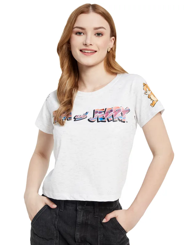 Warner Bros. Tom & Jerry Print T-shirt