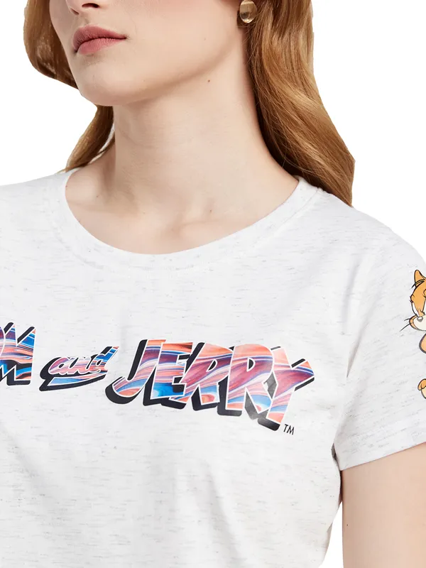 Warner Bros. Tom & Jerry Print T-shirt