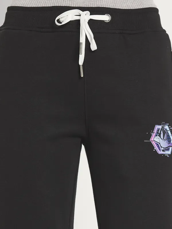 Women Solid Cotton Track Pants