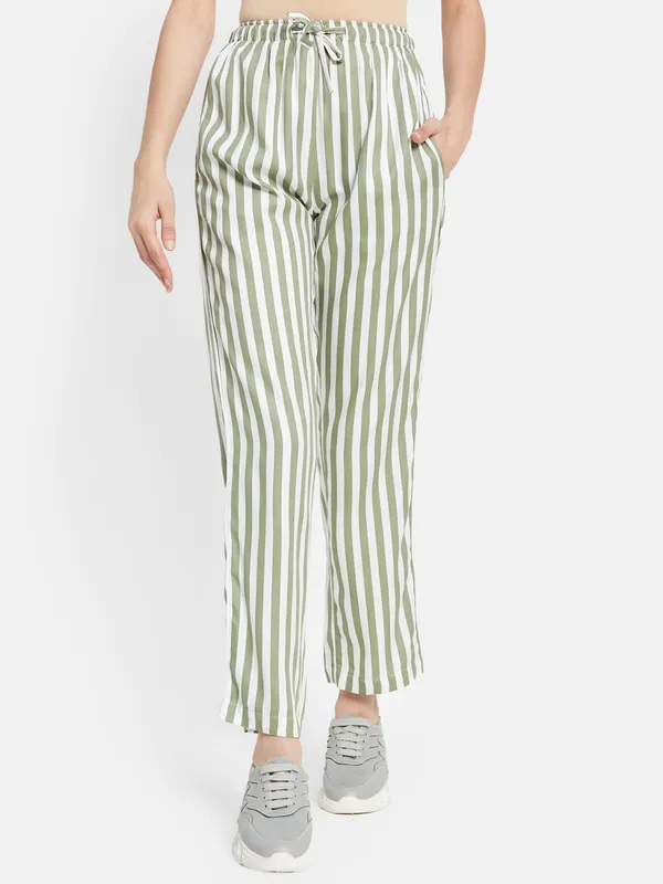 Vertical Stripes Track pants