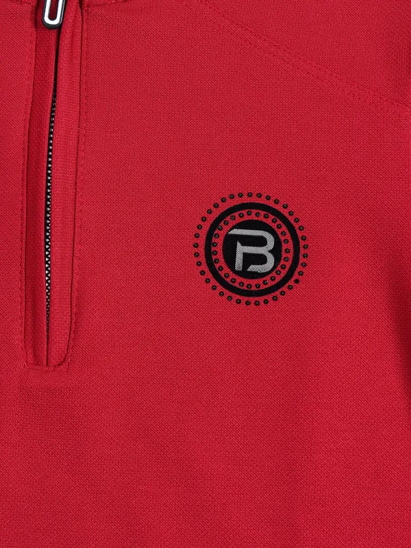99 Balloon red printed t shirt in cotton