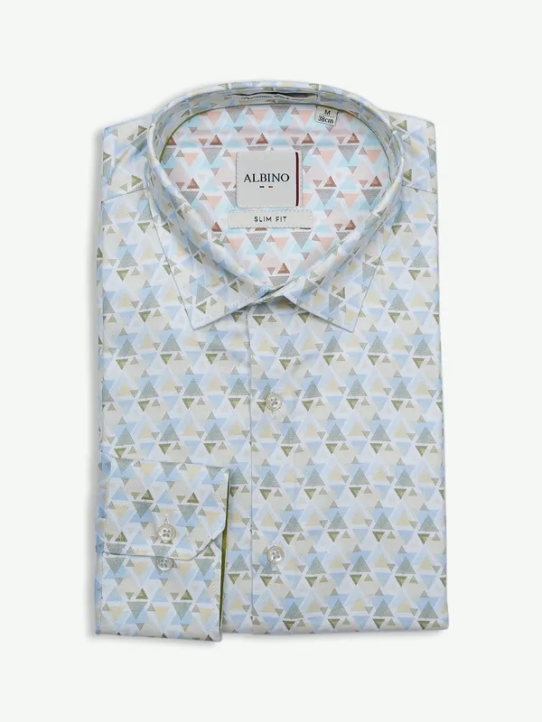 Albino light yellow cotton shirt