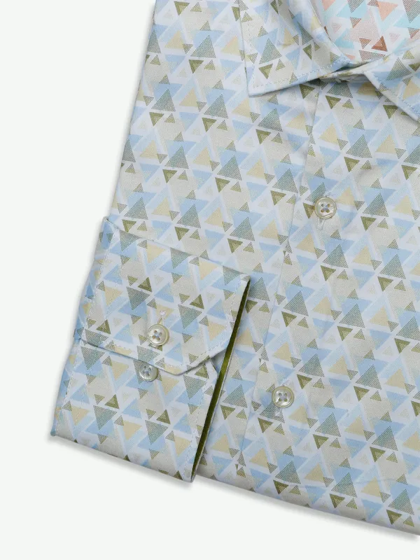 Albino light yellow cotton shirt