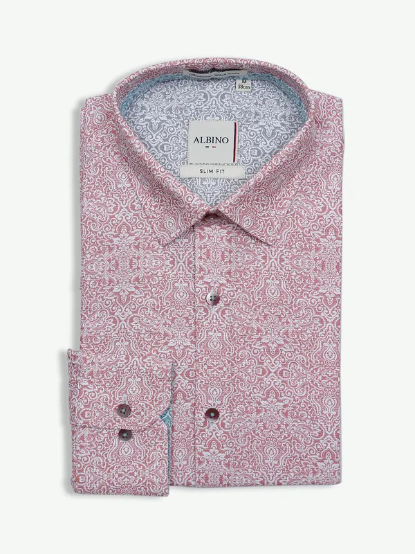 Albino onion pink cotton shirt