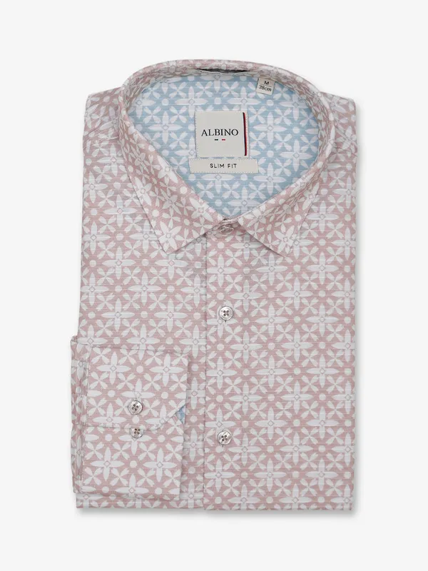 Albino peach printed shirt
