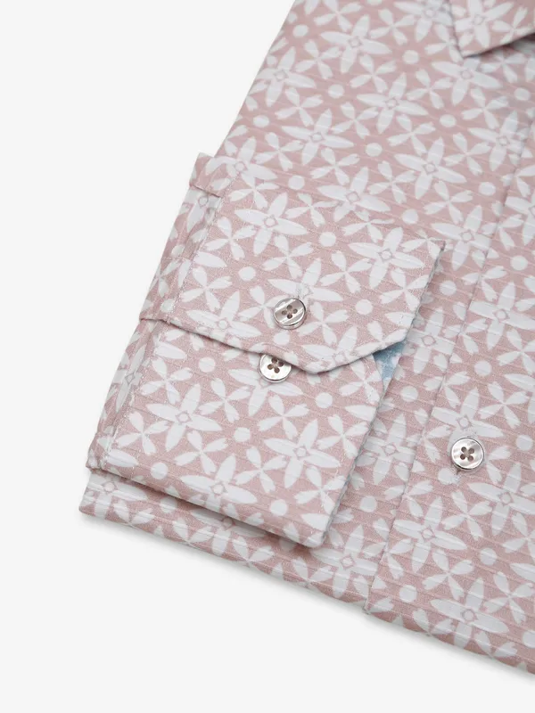 Albino peach printed shirt