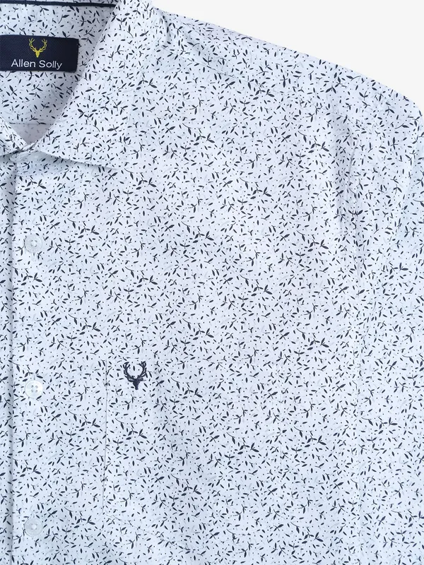 Allen Solly cotton white printed shirt