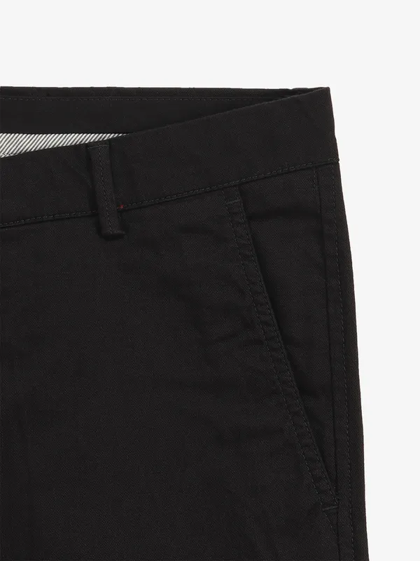 ARROW black cotton trouser
