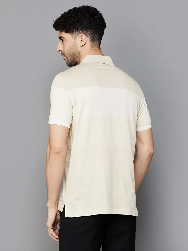 ARROW cream  plain t-shirt
