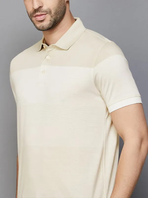 ARROW cream  plain t-shirt