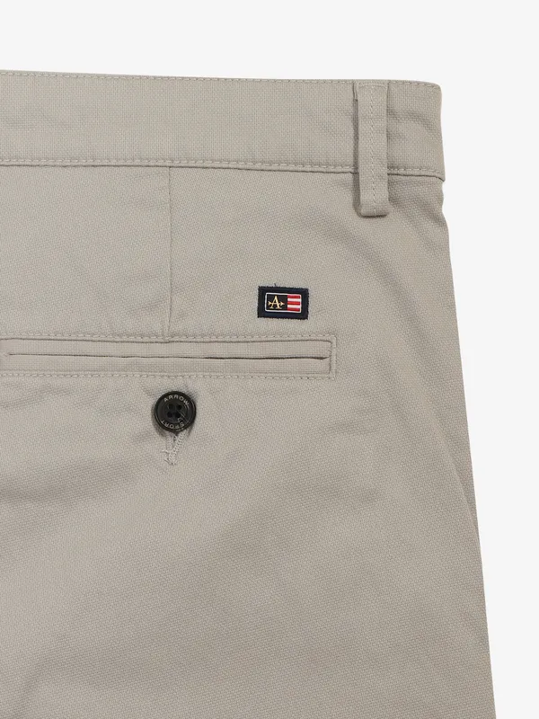 ARROW light grey cotton trouser