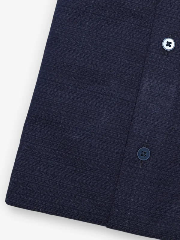 ARROW printed navy cotton shirt