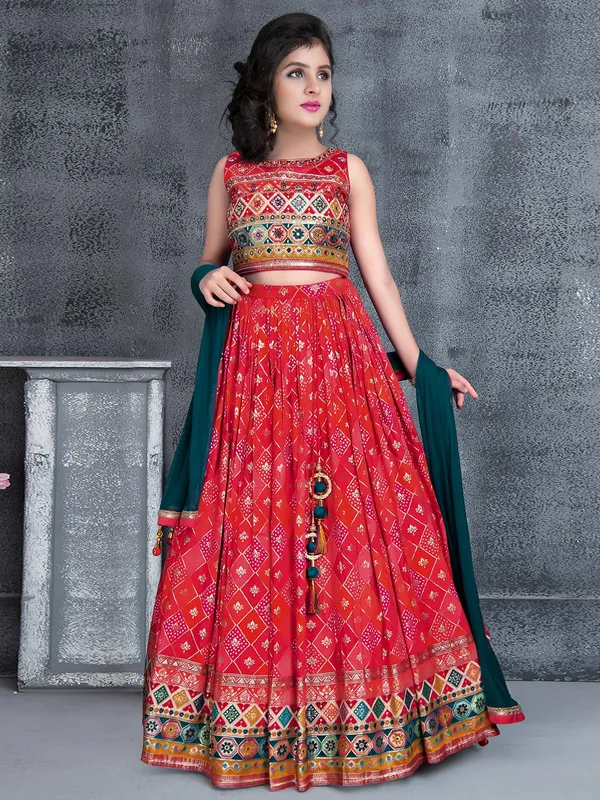 Atractive hot pink silk wedding wear lehenga choli