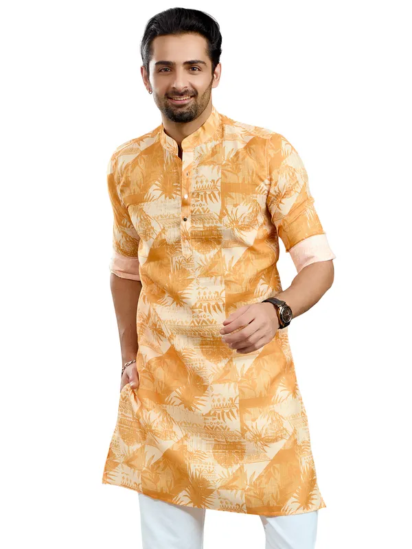 Mens short kurtas online shopping sale