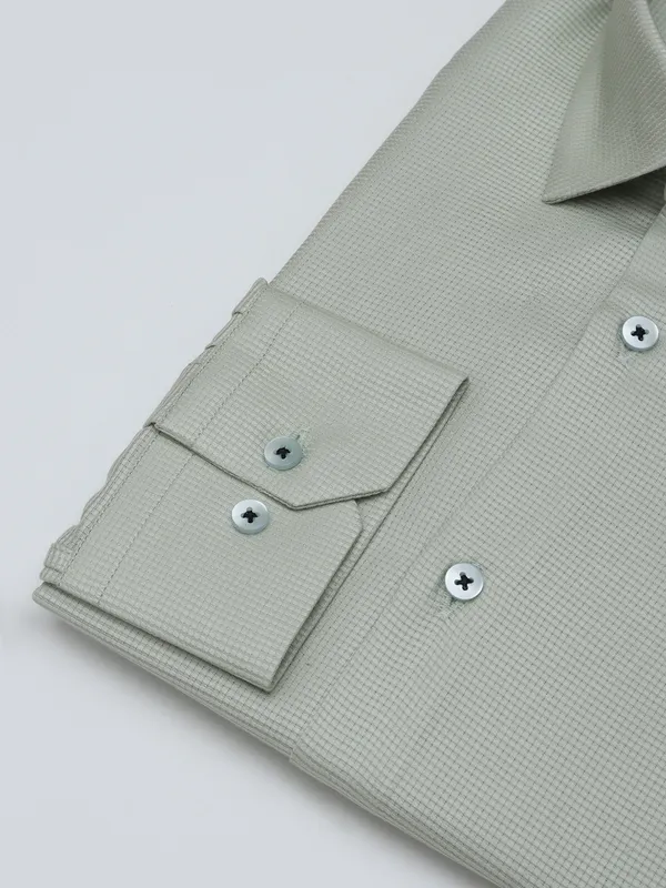 Avega light green cotton shirt
