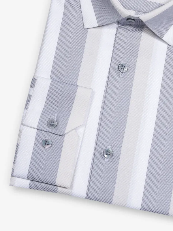 AVEGA multicolor stripes partywear shirt