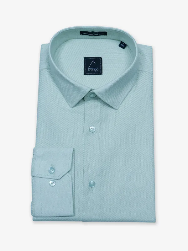 Avega pista green texture shirt