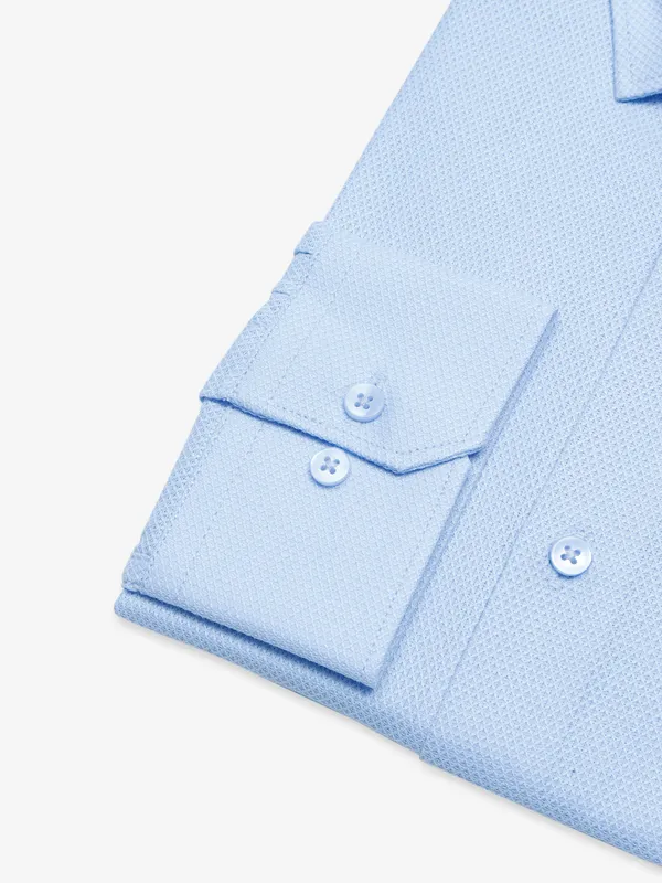 Avega sky blue cotton shirt