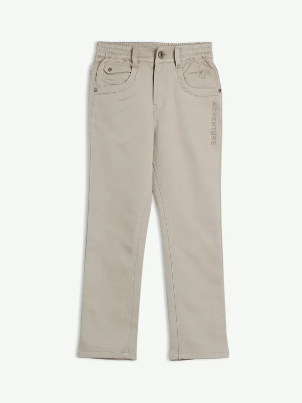 Bad Boys beige solid jeans