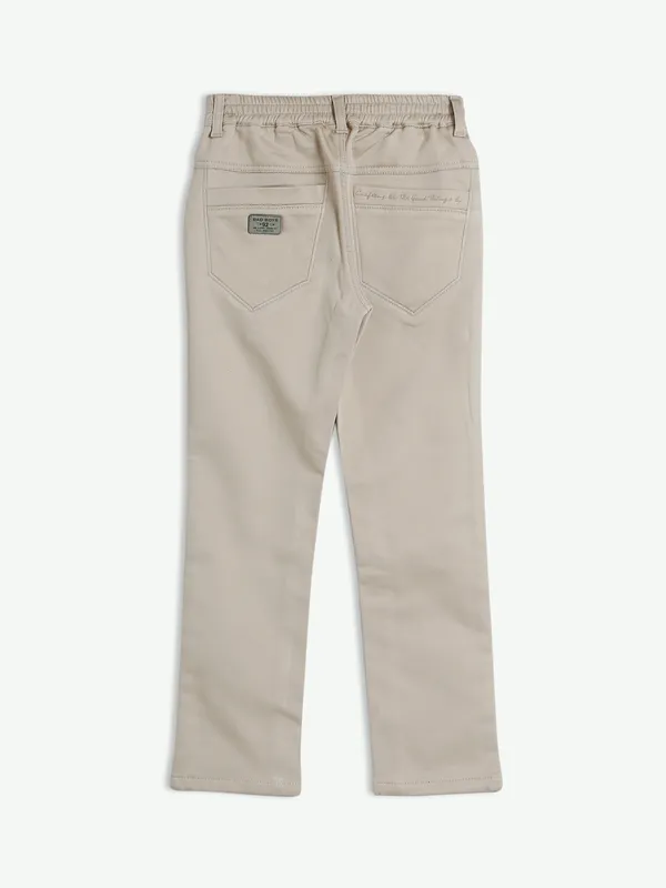 Bad Boys beige solid jeans