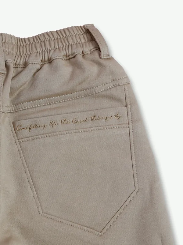 Bad Boys beige solid jeans
