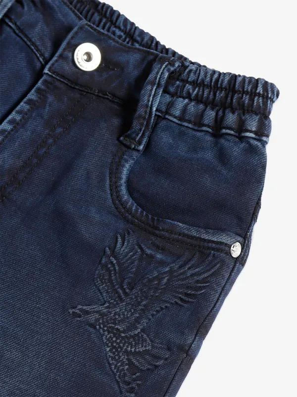 Bad Boys navy jeans in washed