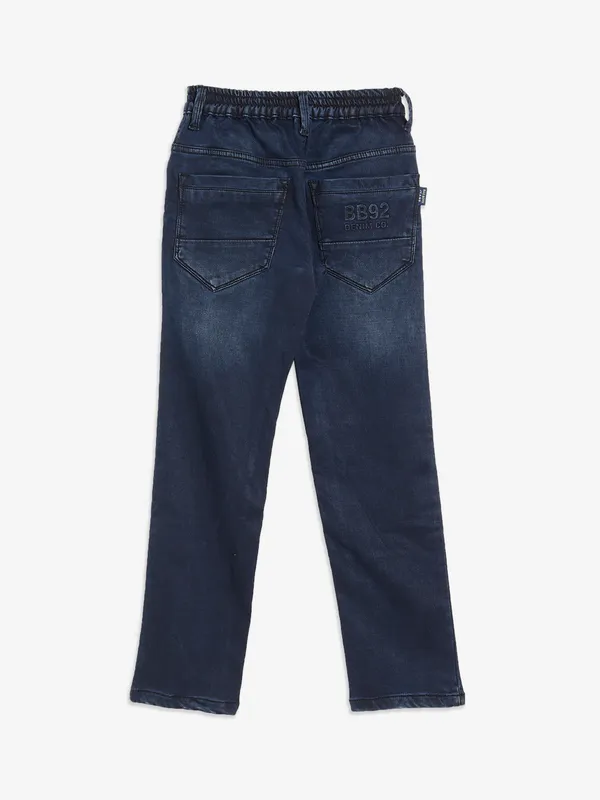 Bad Boys navy jeans in washed