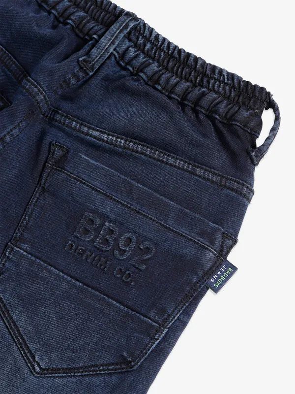 Bad Boys navy jeans in washed