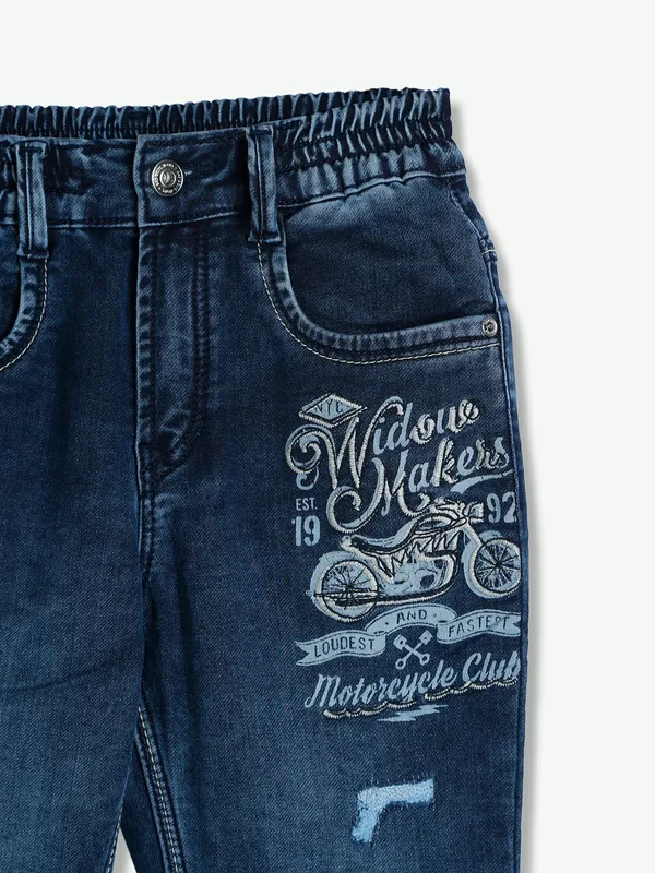 Bad Boys navy ripped jeans