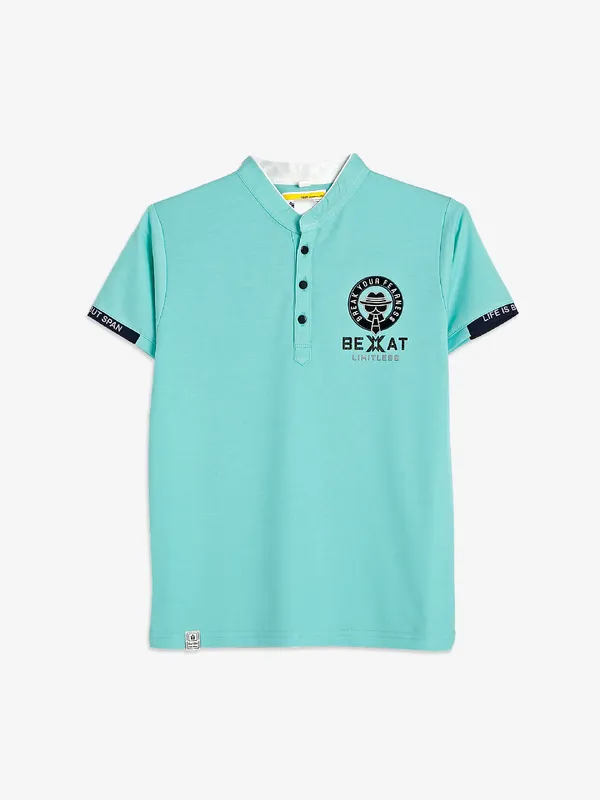 Bambini cotton mint green t-shirt