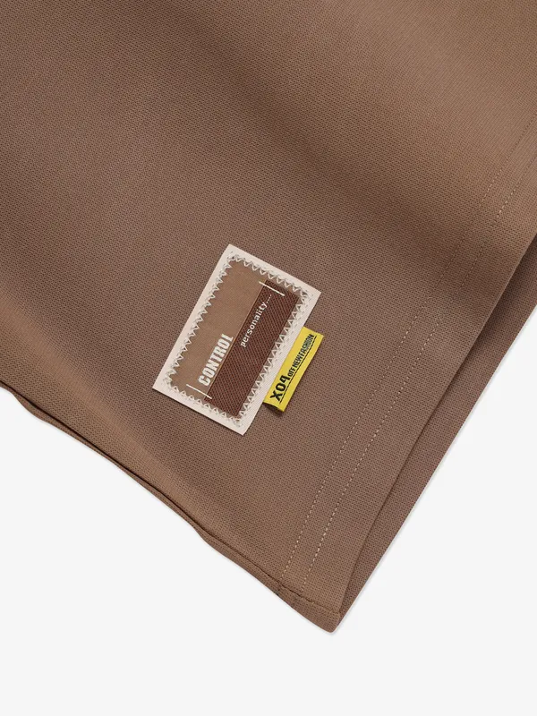 BAMBINI printed brown cotton t-shirt