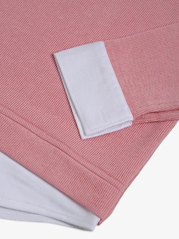 BAY BOY cotton pink shirt