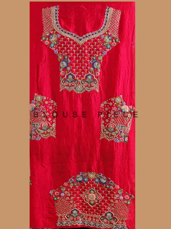 Beautiful rani pink silk unstitched lehenga choli
