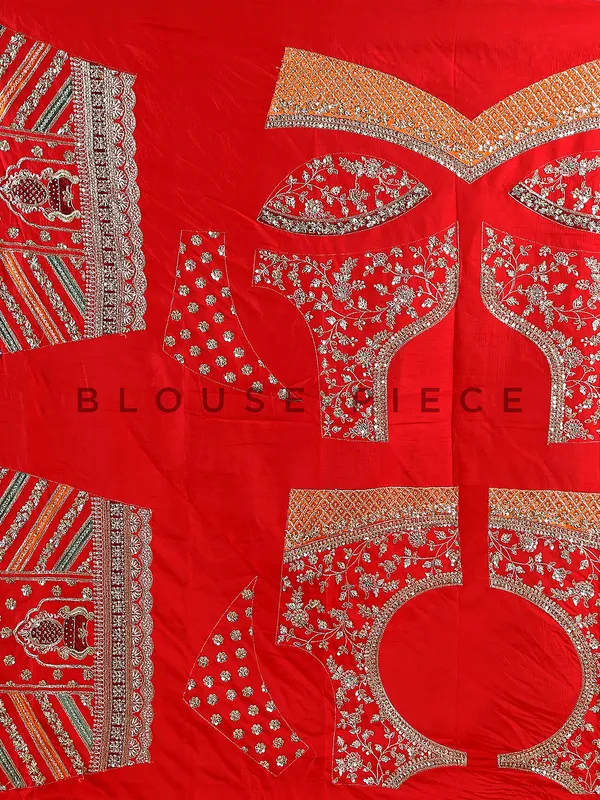Beautiful red bridal lehenga choli