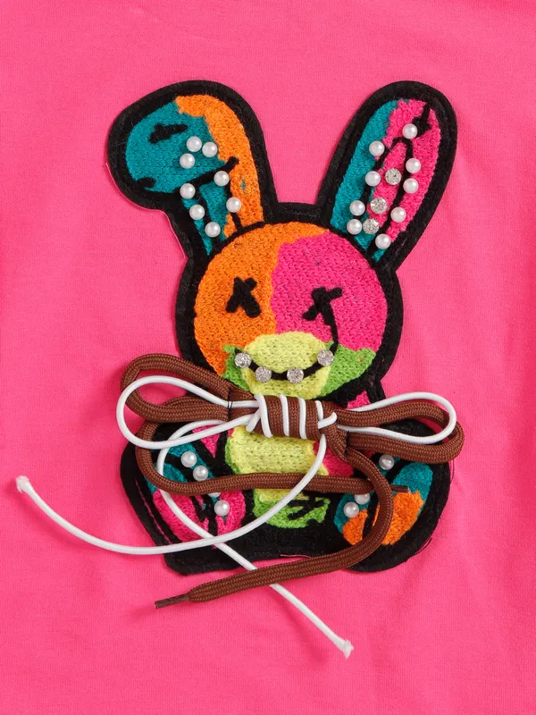 Bee&Honey dark pink cotton top