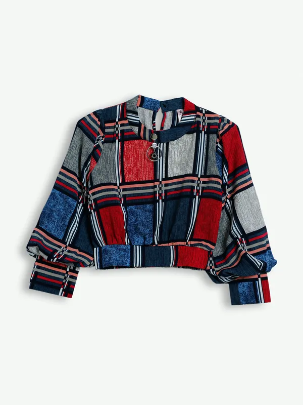 Bee&Honey multi color checks top