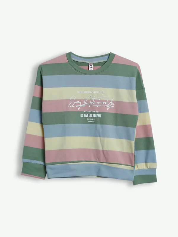 Bee&Honey multi color stripe cotton top